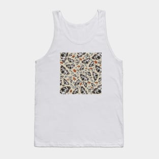 Butterflies and flowers. flowers. floral. butterfly. Tank Top